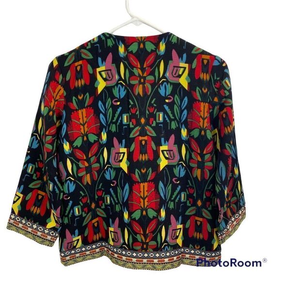 New Without Tags Aporia.As embroidered Floral Cropped Jacket Size Large - Picture 11 of 16